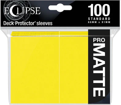 UP D-PRO ECLIPSE MATTE LEMON YELLOW 100CT