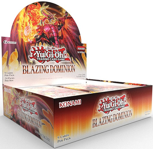 YGO BLAZING DOMINION BOOSTER BOX - PRE-ORDER