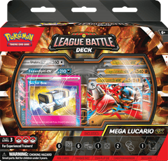 POKEMON LEAGUE BATTLE DECK MEGA LUCARIO EX