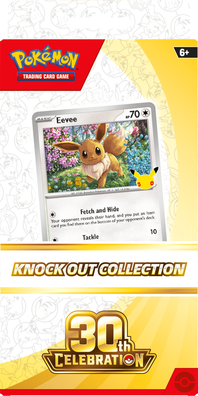 POKEMON 30TH CELEBRATION KNOCK OUT COLLECTION - PRE-ORDER - SEPTEMBER 16, 2026