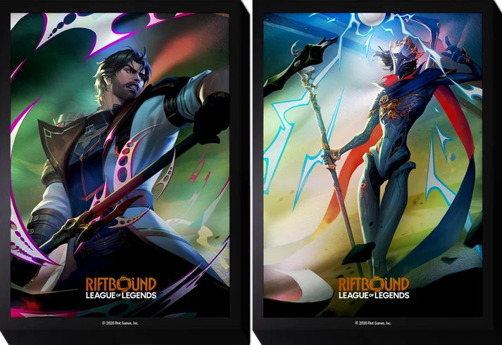 Riftbound - League of Legends - TCG Vendetta Art Sleeves - Jayce VS Viktor