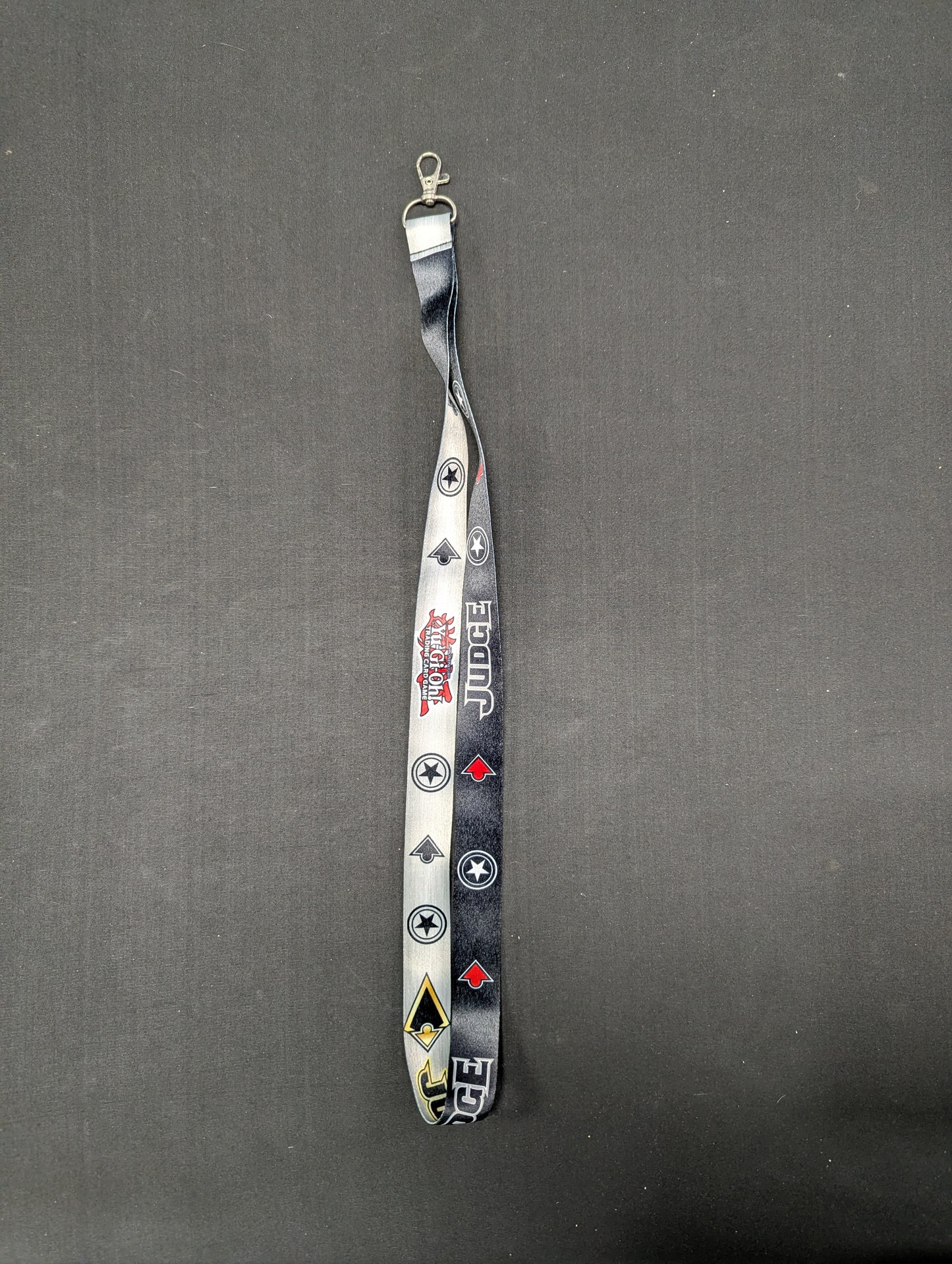 Yu-Gi-Oh! Judge Lanyard - Black/Grey