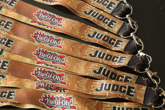 Yu-Gi-Oh! Judge Lanyard - Black/Gold