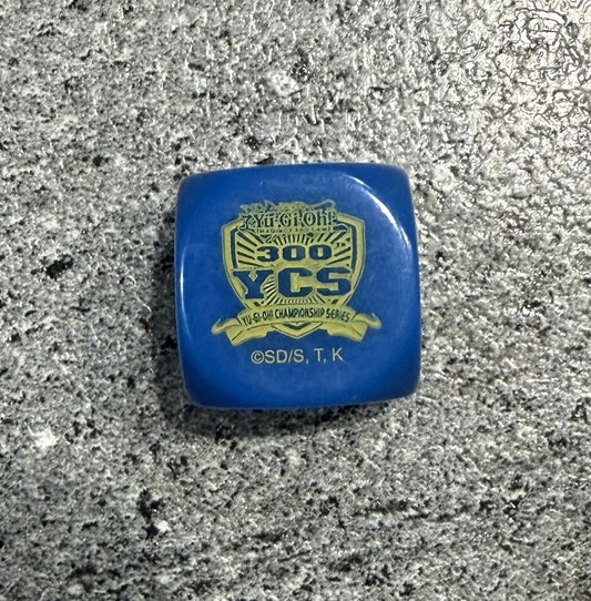 Yu-Gi-Oh! 300th YCS Dice - Blue