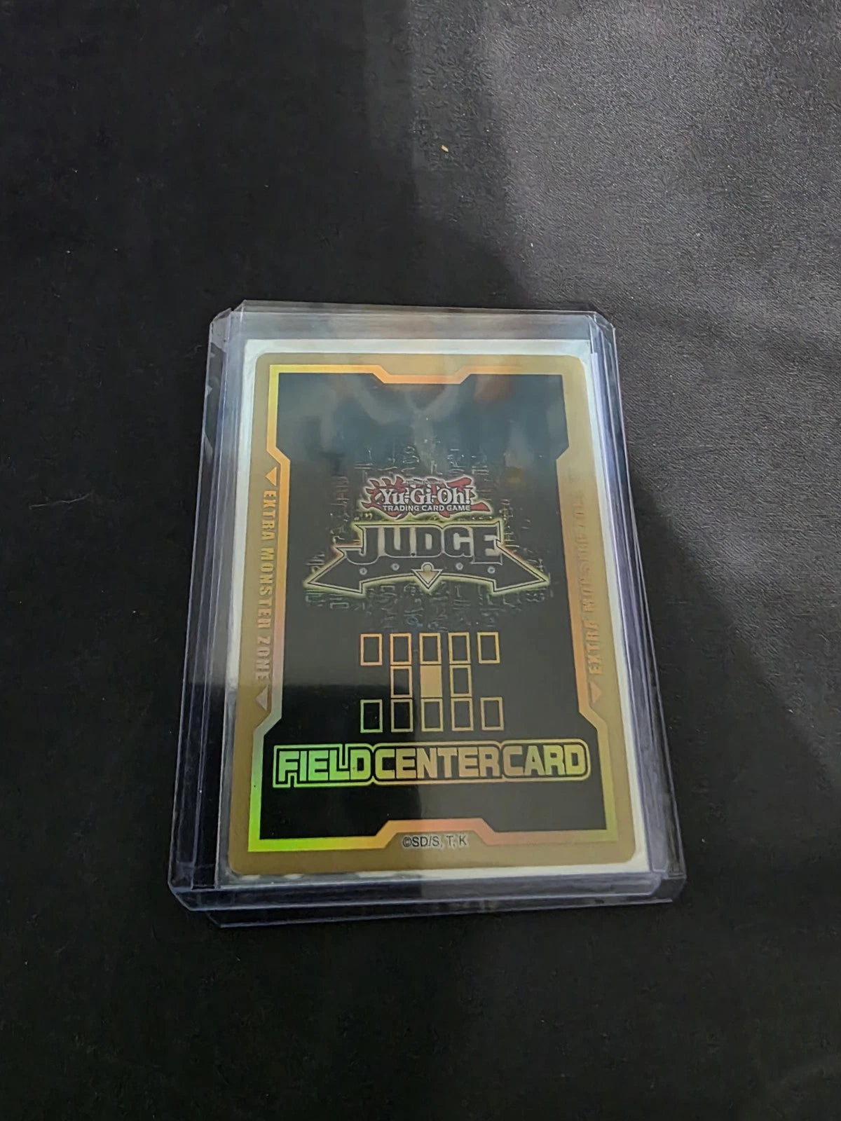 Yu-Gi-Oh! Judge Field Center - Black/Gold Logo - SEALED