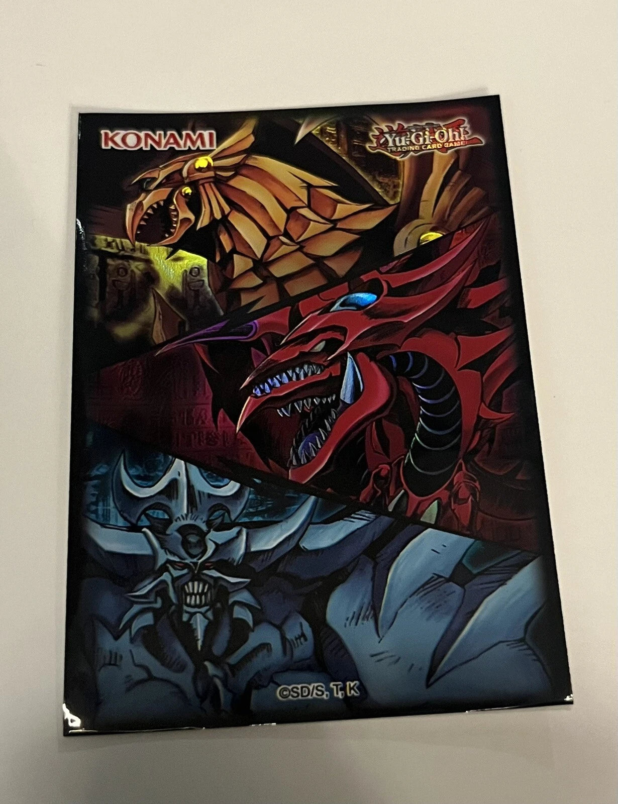 Yu-Gi-Oh! Obelisk, Slifer, & Ra Sleeves - 15ct