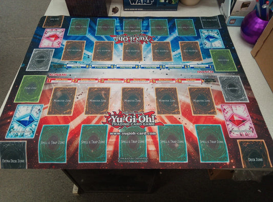 Yu-Gi-Oh! Official 2-Player Mat with Pendulum Zones - Damaged
