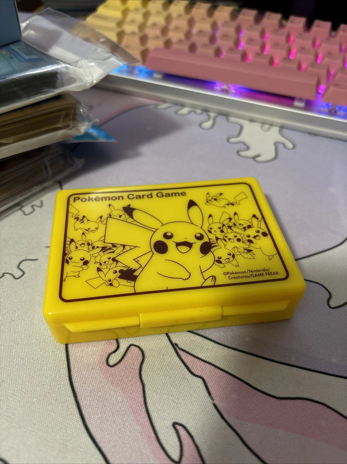 Pokémon Center Japan Exclusive Pikachu Dice Box