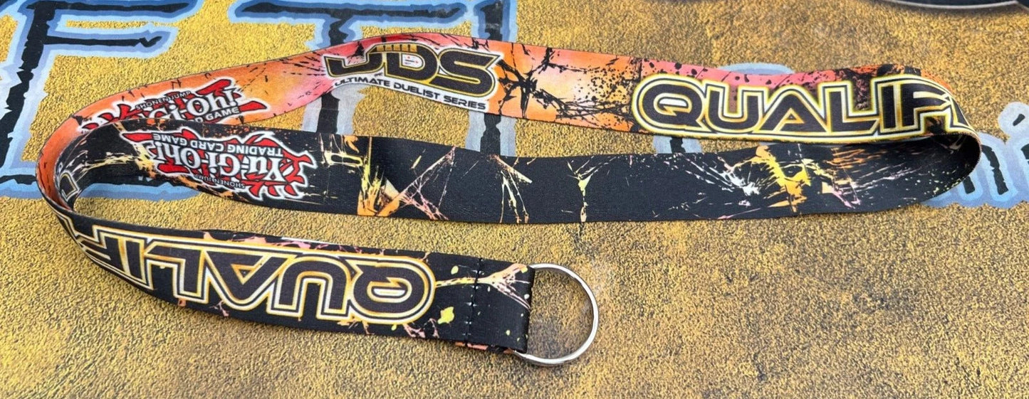 Yu-Gi-Oh! UDS Qualifier Lanyard - Black/Orange