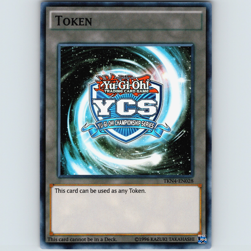 Yu-Gi-Oh! YCS Token TKN4-EN028