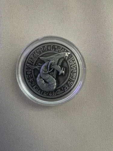 Yu-Gi-Oh! Pre-Registration Coin - Silver - Cyber Dragon