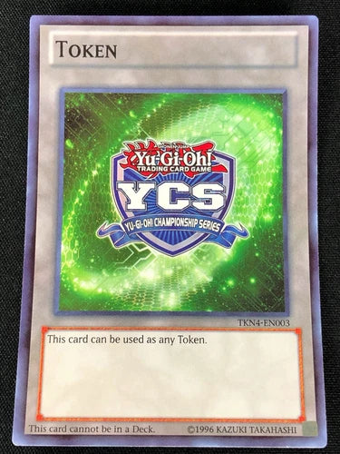 Yu-Gi-Oh! YCS Token TKN4-EN003