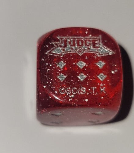 Yu-Gi-Oh! Judge Dice - Red & Silver