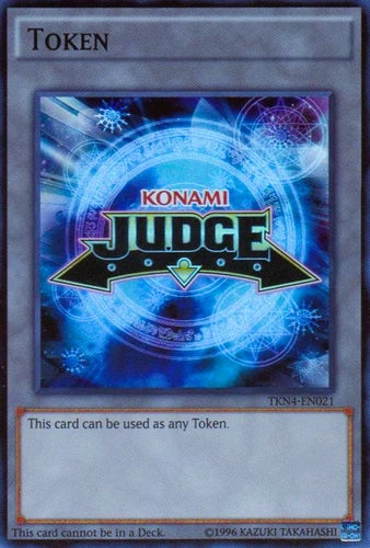 Yu-Gi-Oh! Judge Token TKN4-EN021