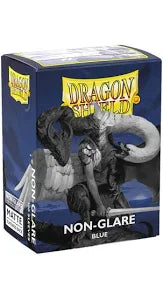 DRAGON SHIELD SLEEVES MATTE NON-GLARE BLUE 100CT