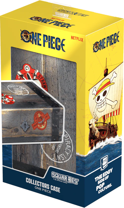 SQUAROES NETFLIX ONE PIECE WV1 COLLECTOR'S CASE WOODEN CHEST