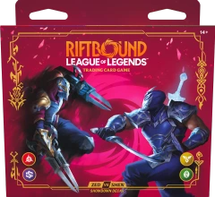 RIFTBOUND LEAGUE OF LEGENDS TCG VENDETTA ZED VS SHEN SHOWDOWN DECK