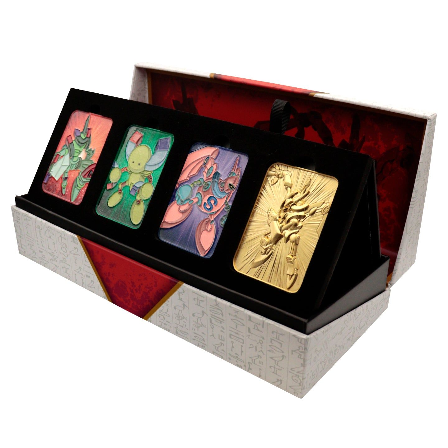 YU-GI-OH! LIMITED EDITION MAGNET WARRIOR INGOT SET OF 4